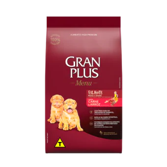 GRANPLUS MENU FILHOTE CARNE ARROZ 15KG