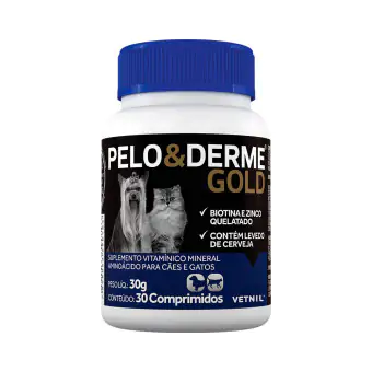 PELO eamp, DERME GOLD 30 COMPRIMIDOS 017/22