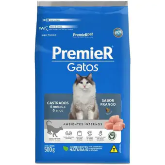 GATOS CAST. DE 6 MESES A 6 ANOS FRANGO 1,5 KG 7897348207658