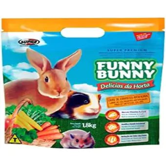 FUNNY BUNNY DELICIAS DA HORTA 1,8KG