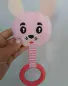 BRINQ PELUCIA CACHORRINHO C/TPR ROSA - Imagem: 1