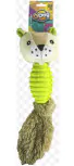 BRINQ PELUCIA ESQUILO TPR 32CM AMARELO - Imagem: 1